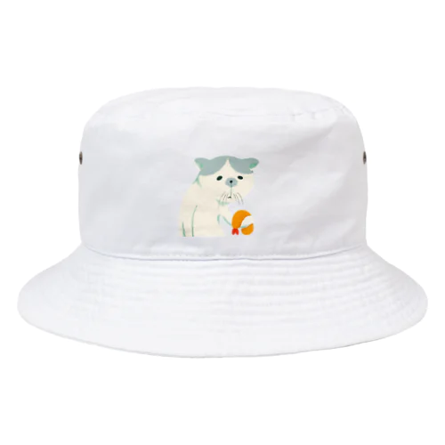 つかれたねこ Bucket Hat