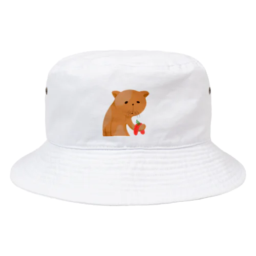 つかれたねこ Bucket Hat