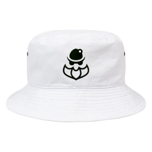 サンタ×マフィアロゴ【黒】 Bucket Hat