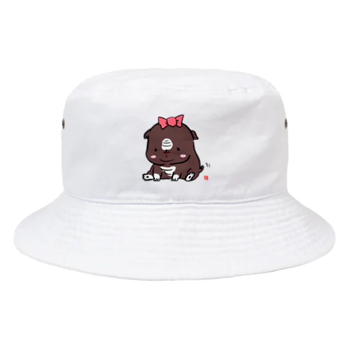 我が家のブルドッグ Bucket Hat