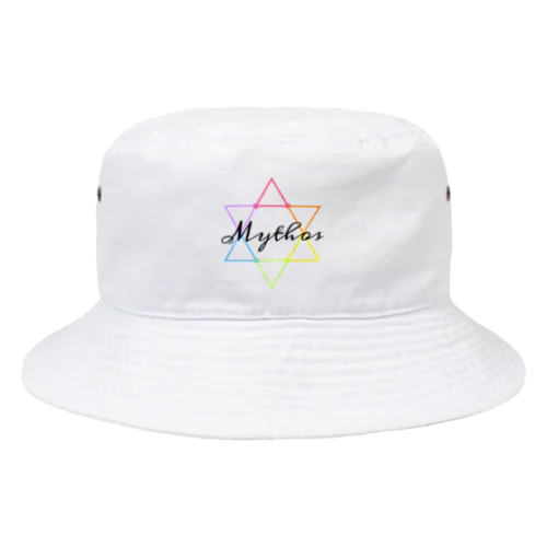 Mythos/Hexagram・黒 Bucket Hat