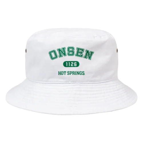 ONSEN (グリーン) Bucket Hat