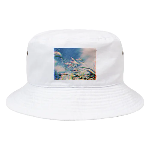 ススキとうろこ雲 Bucket Hat