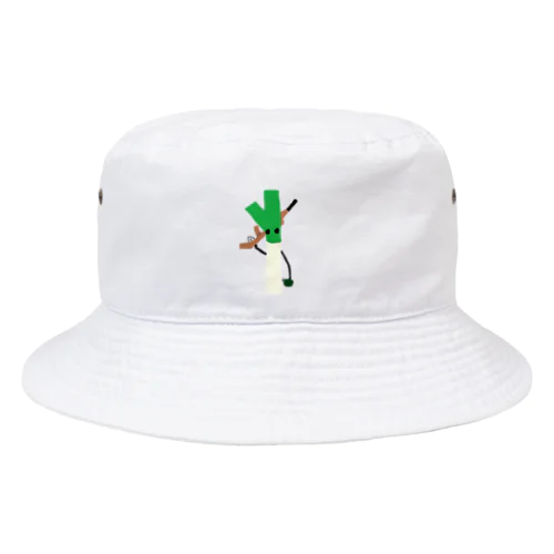 ネギロール　（バンガロール×長ねぎ） Bucket Hat