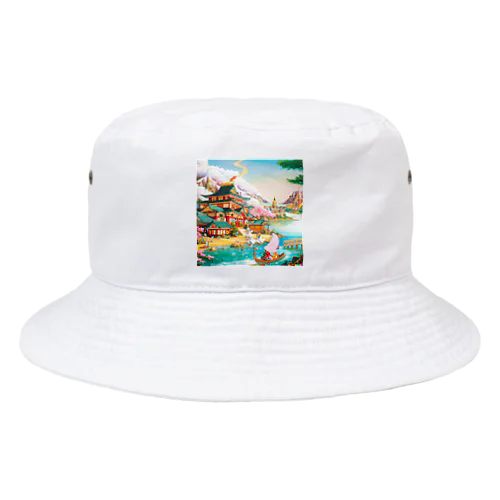 日本風をファンタジックにすると Bucket Hat