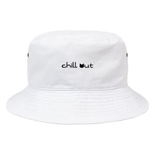 chill out(黒文字ver.) Bucket Hat