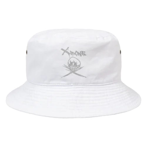 RAKUGAKIXBONE WHTCAM Bucket Hat