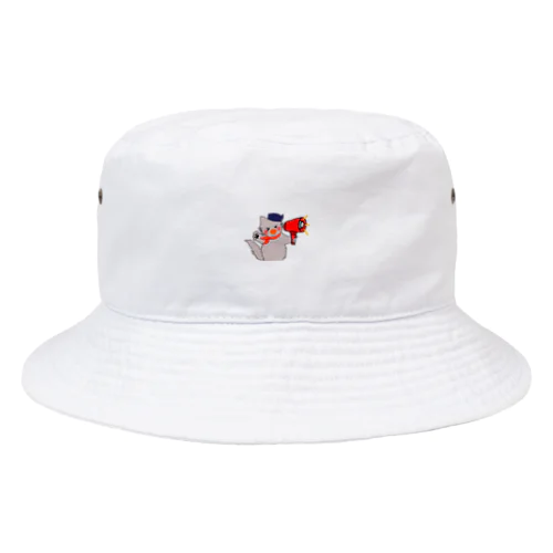 もちもちほっぺのねこ Bucket Hat