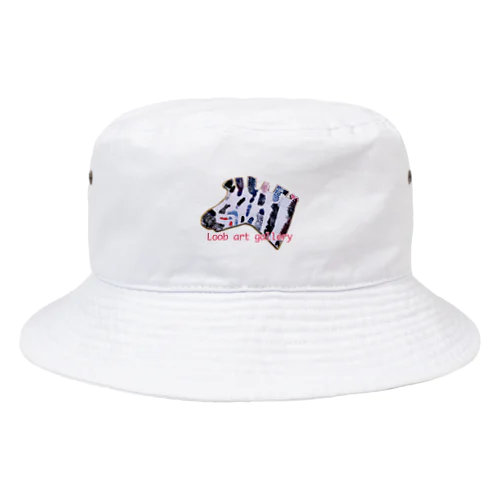 しましまなウマ Bucket Hat