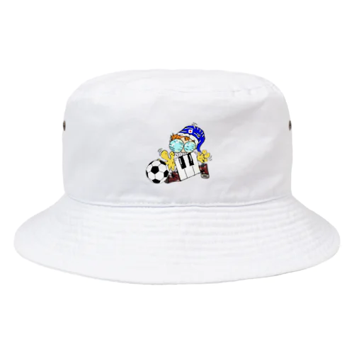 ピアノマン サッカー日本代表 Bucket Hat