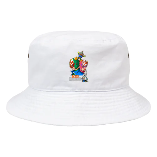 ツッコミマン Bucket Hat