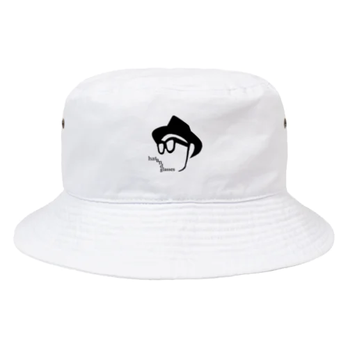 ワンポイント　ハットとメガネ（22/11） Bucket Hat