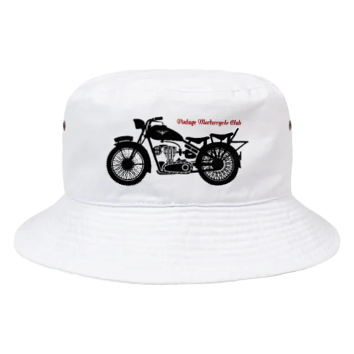 VINTAGE MOTORCYCLE CLUB Bucket Hat