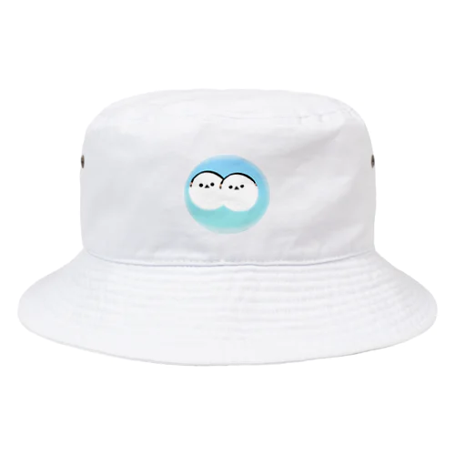 ふたごのシマエナガちゃん Bucket Hat