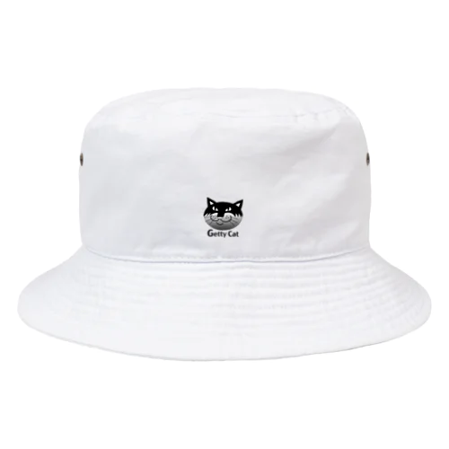 ネコのゲッティ/Getty Cat Bucket Hat