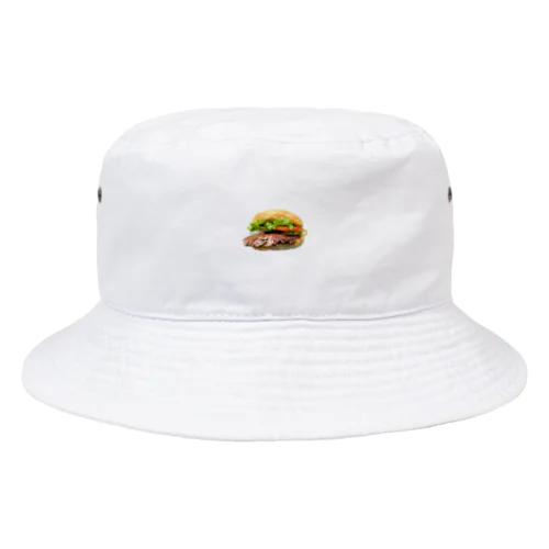 アメリカのハンバーガー Bucket Hat
