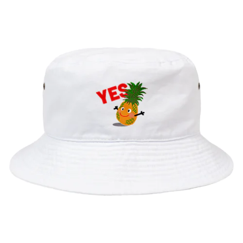 パイナップル　YES Bucket Hat