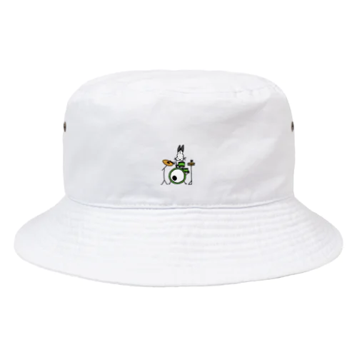 ドッコドコドコうさ Bucket Hat