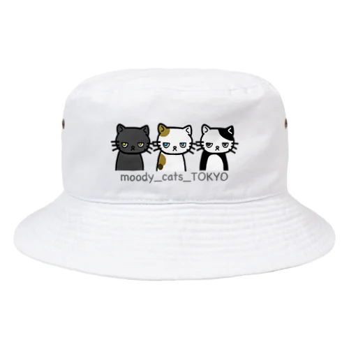 moody_cats_TOKYO Bucket Hat