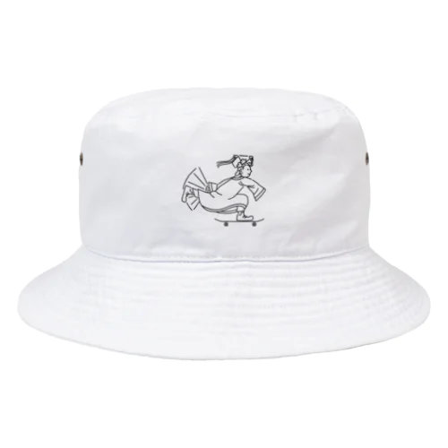 【黒】滑板皇后 Bucket Hat