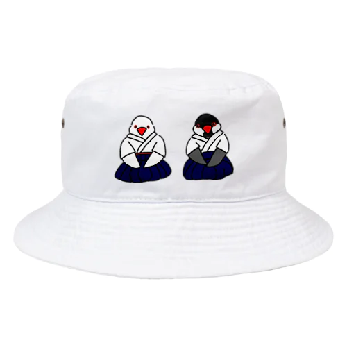 正座の弓道部んちょたち① Bucket Hat