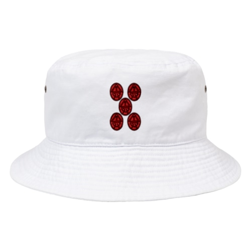 赤5筒 Bucket Hat