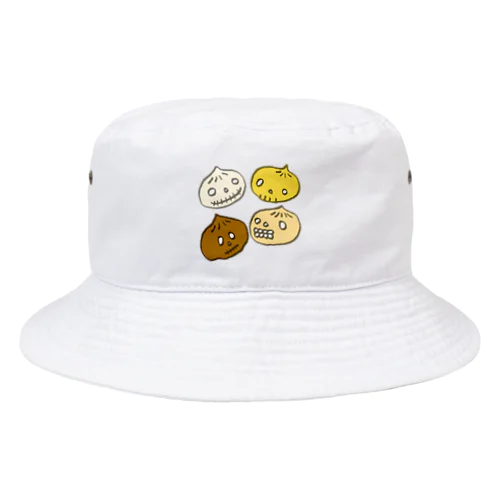 ドクロ風味な中華まん Bucket Hat