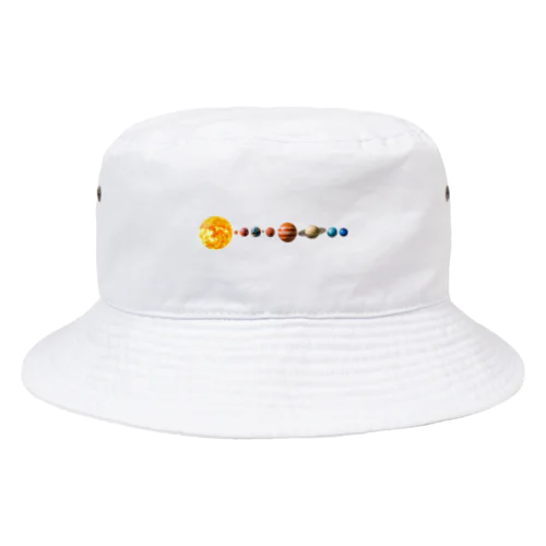 壮大な宇宙！太陽系惑星シリーズ Bucket Hat