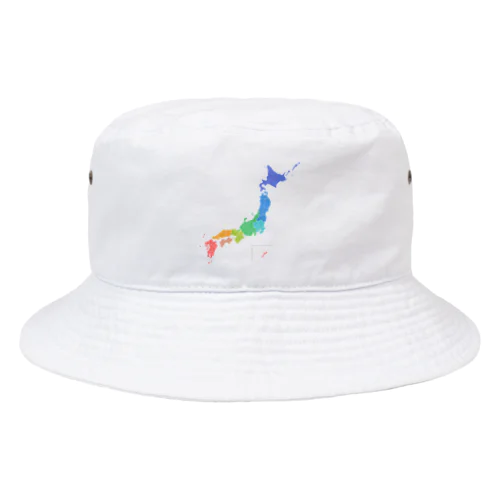 日本地図柄シリーズ Bucket Hat