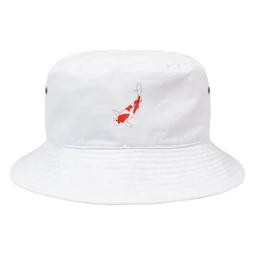 アカシロ錦鯉 Bucket Hat