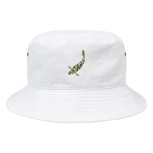 カモ柄錦鯉（柄細かめ） Bucket Hat