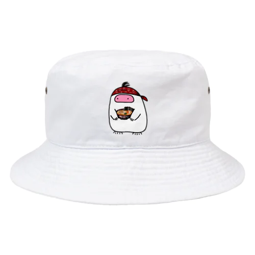 横浜イエティらーめんを作ってしまったイエティさん Bucket Hat