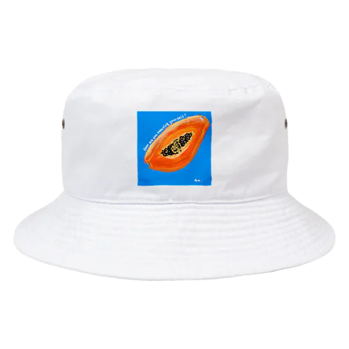 パパイヤ Bucket Hat