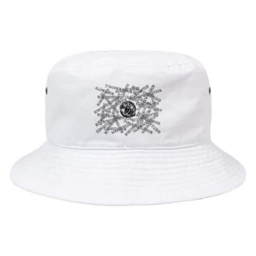 NAMES 恐竜JW[黒] Bucket Hat