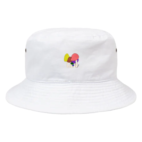 きのこっ！群衆ぅぅう Bucket Hat