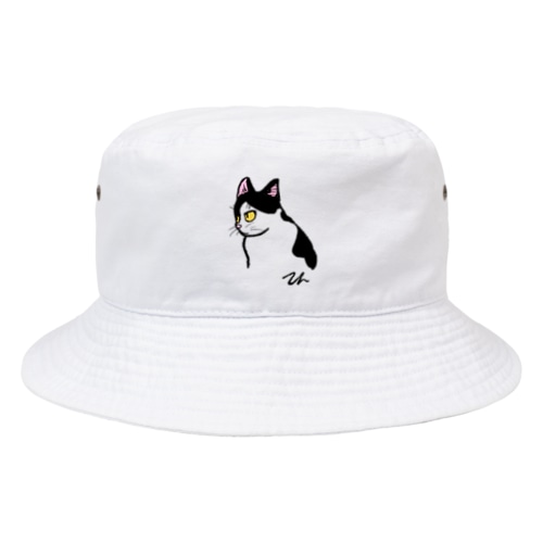 猫のテン Bucket Hat