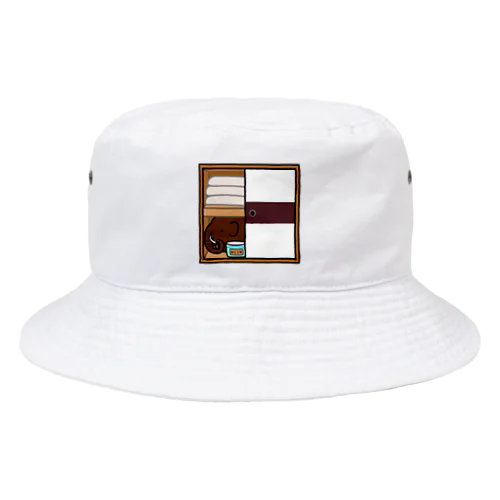 マンモスさんが湿気取りに押し入れにやってきた Bucket Hat