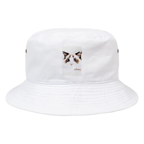 I love cat メンクイーン Bucket Hat