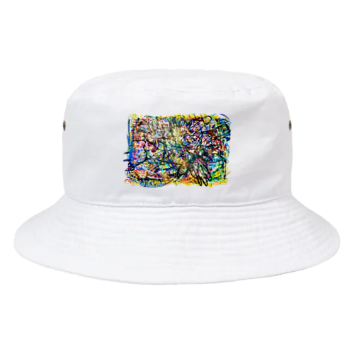 はみ出しモンスター Bucket Hat