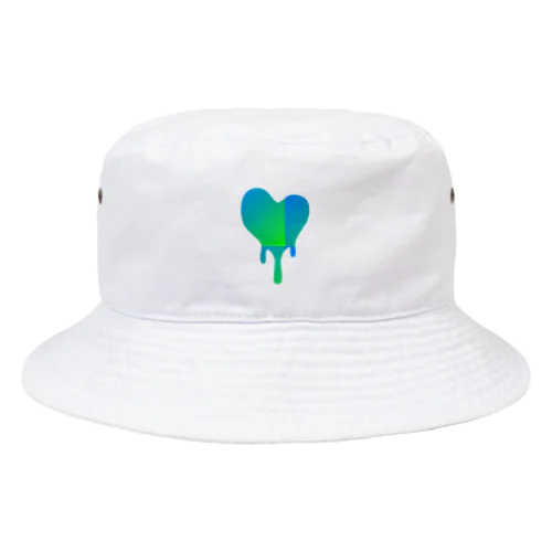 Honey / BlueGreen Bucket Hat