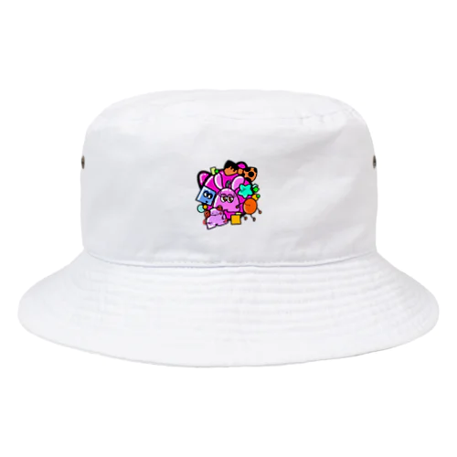 アサネボウ・ザ・カラー Bucket Hat