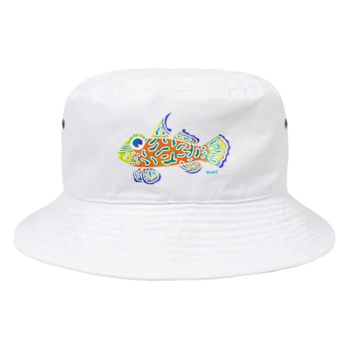 マンダリンフィッシュ Bucket Hat