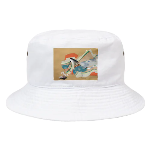 日本画：上村松園_伊勢大輔(1929) Bucket Hat