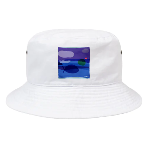 ベイトボールとツナdesign Bucket Hat