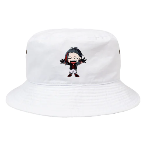 「伊賀守龍之助」笑顔バケットハット Bucket Hat