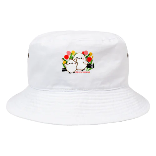 チューリップとラテしまちゃん Bucket Hat