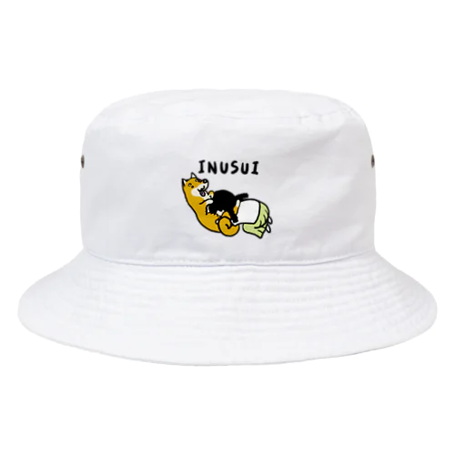 しば吸う女子 Bucket Hat