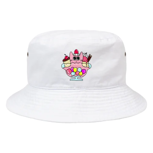 ネコちゃんもどき　アラモード Bucket Hat