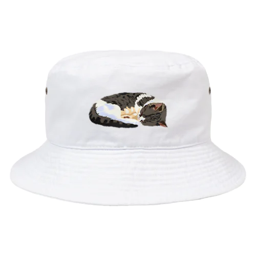 丸まる猫 Bucket Hat