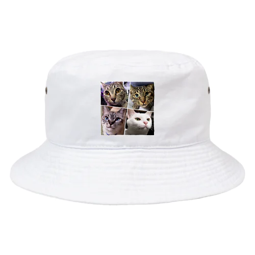 にゃんにゃん Bucket Hat